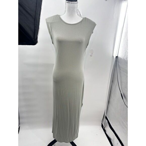 Forever Rose Sleeveless Maxi Dress - Size XL Light grayish sage - Picture 6 of 14